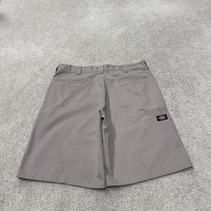 Dickies carpenter shorts long leg grey Twill chino skater style shorts loose leg