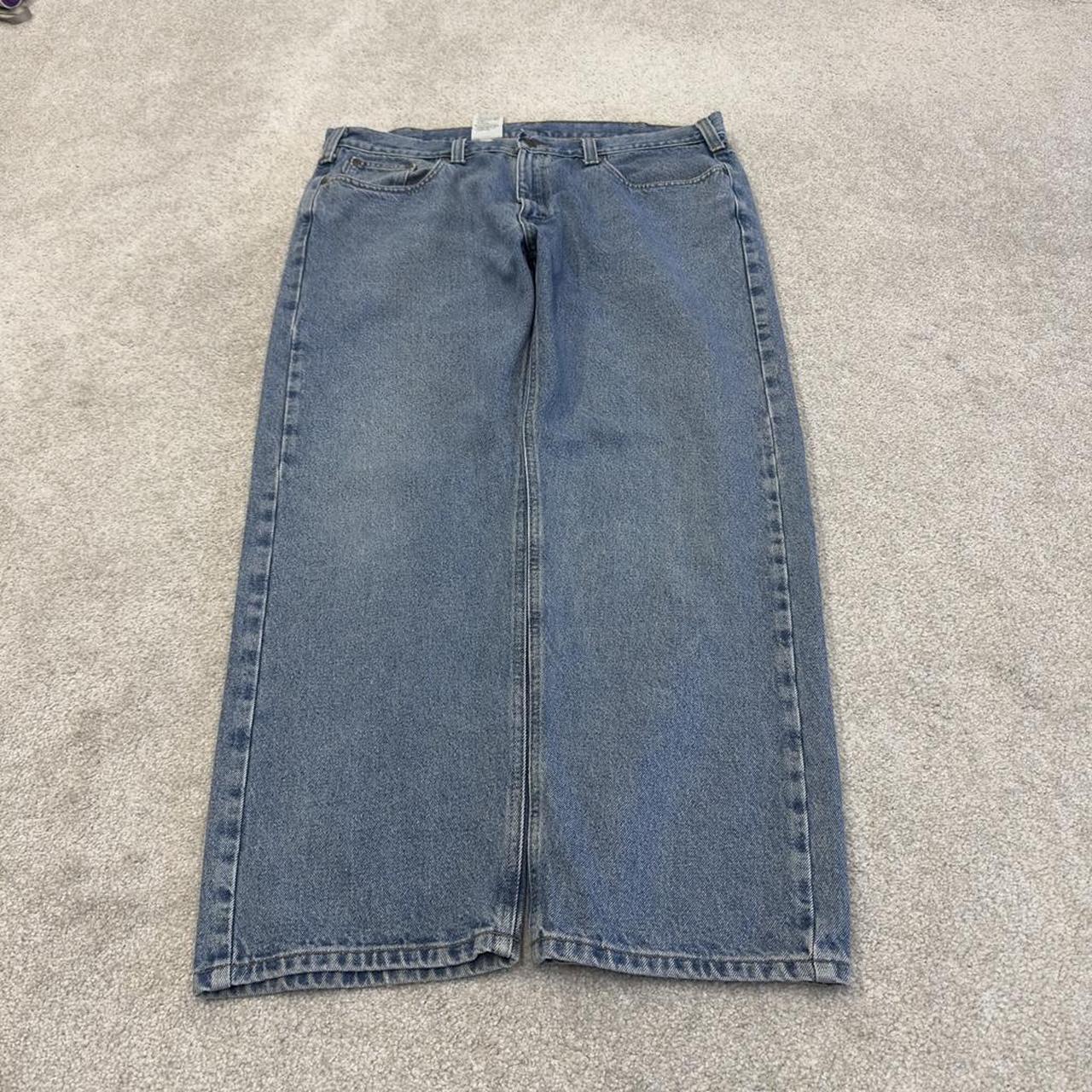 Carhartt jeans y2k thick denim blue