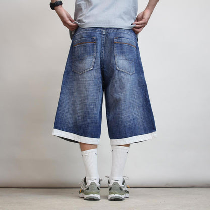 Mens Baggy Source Jeans shorts W36