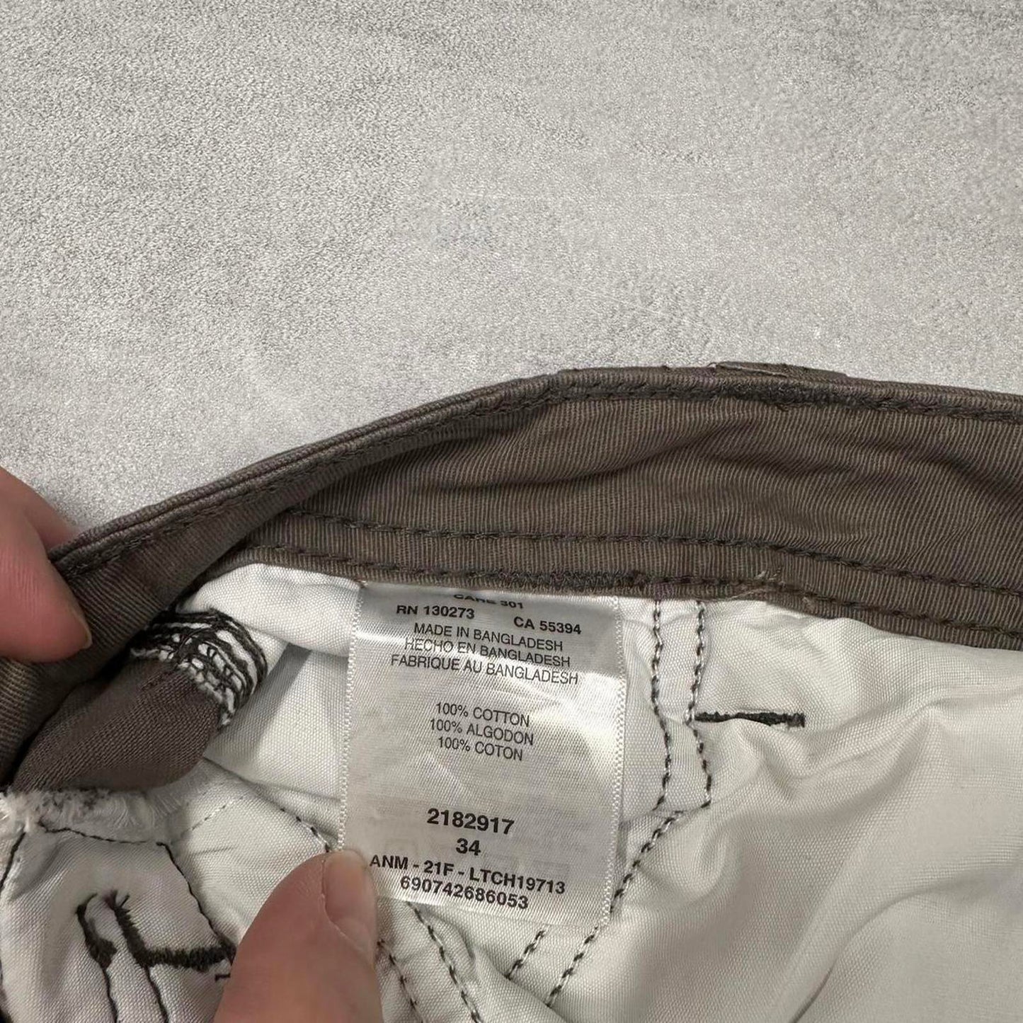 Baggy Mens Lee cargo shorts W34