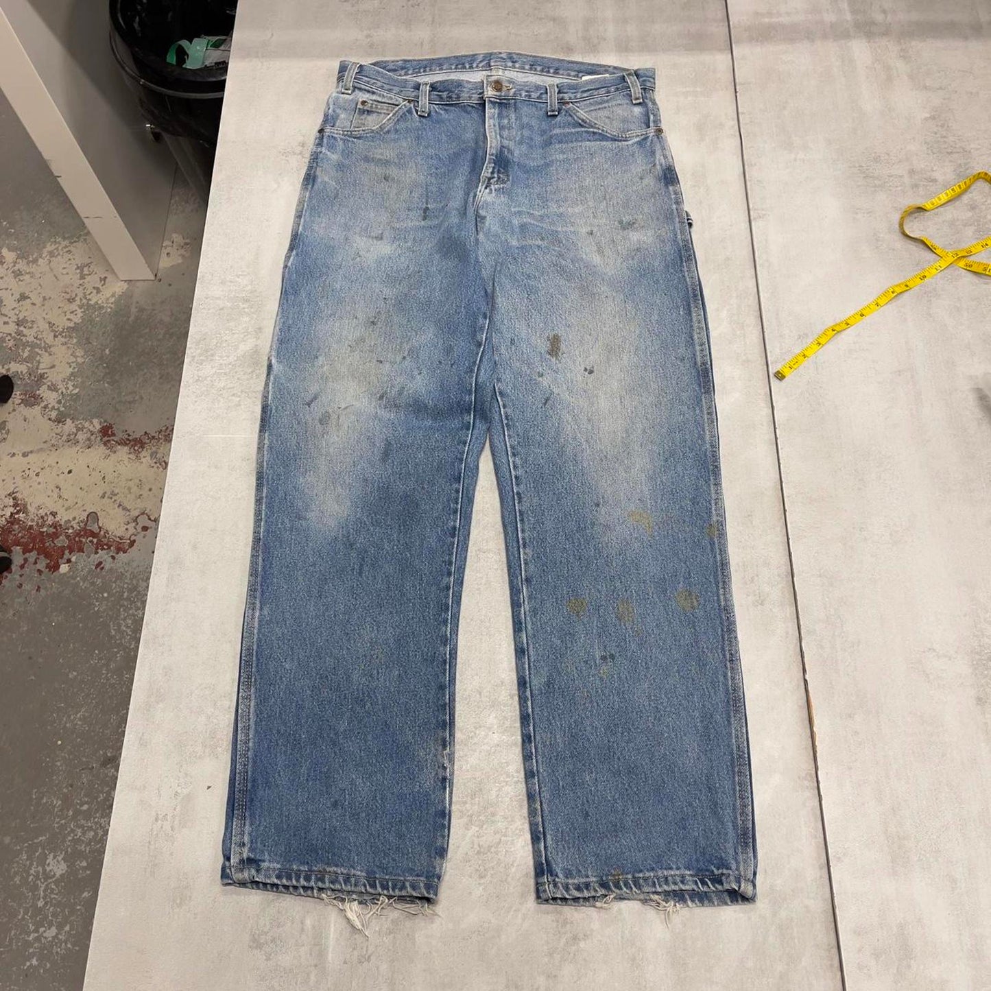 Mens baggy Dickies carpenter jeans W36 L34