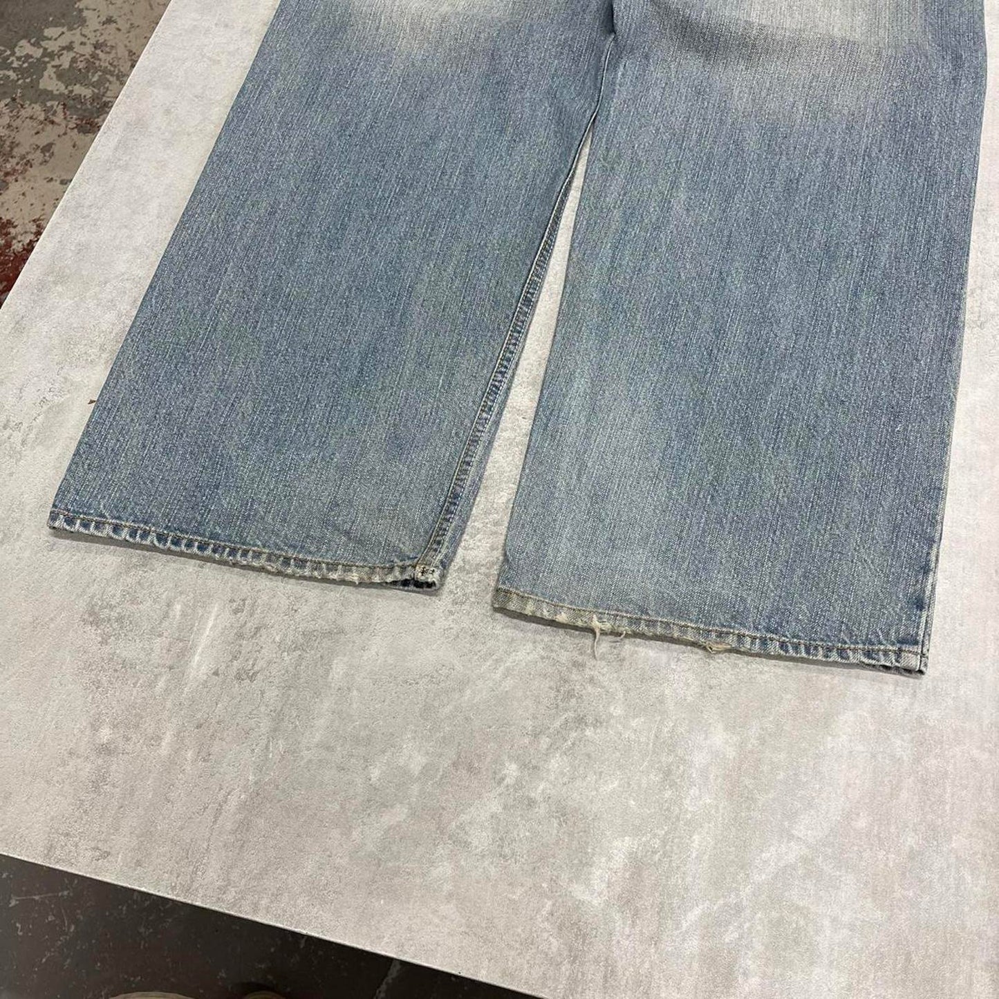 Baggy fit Ecko Unltd jeans blue W38 L32