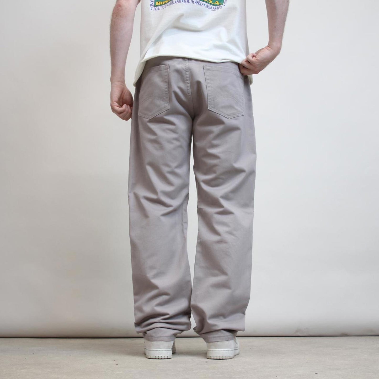 Dickies trousers W36L32 beige grey chino style pants