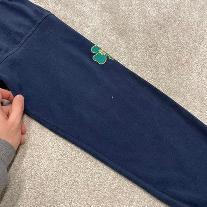 00s Columbia pullover fleece M men's navy y2k style autumn hoodie