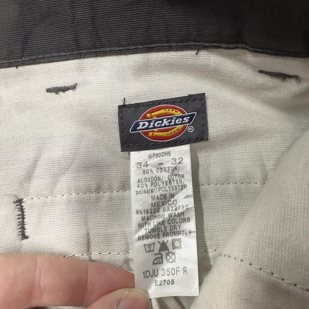 Dickies cargo utility pants W34L32 grey loose leg Chino skate work trousers