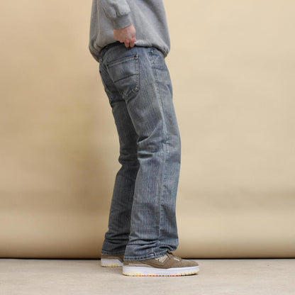Blue Projek Raw jeans W34 L33 loose denim y2k hip hop jeans