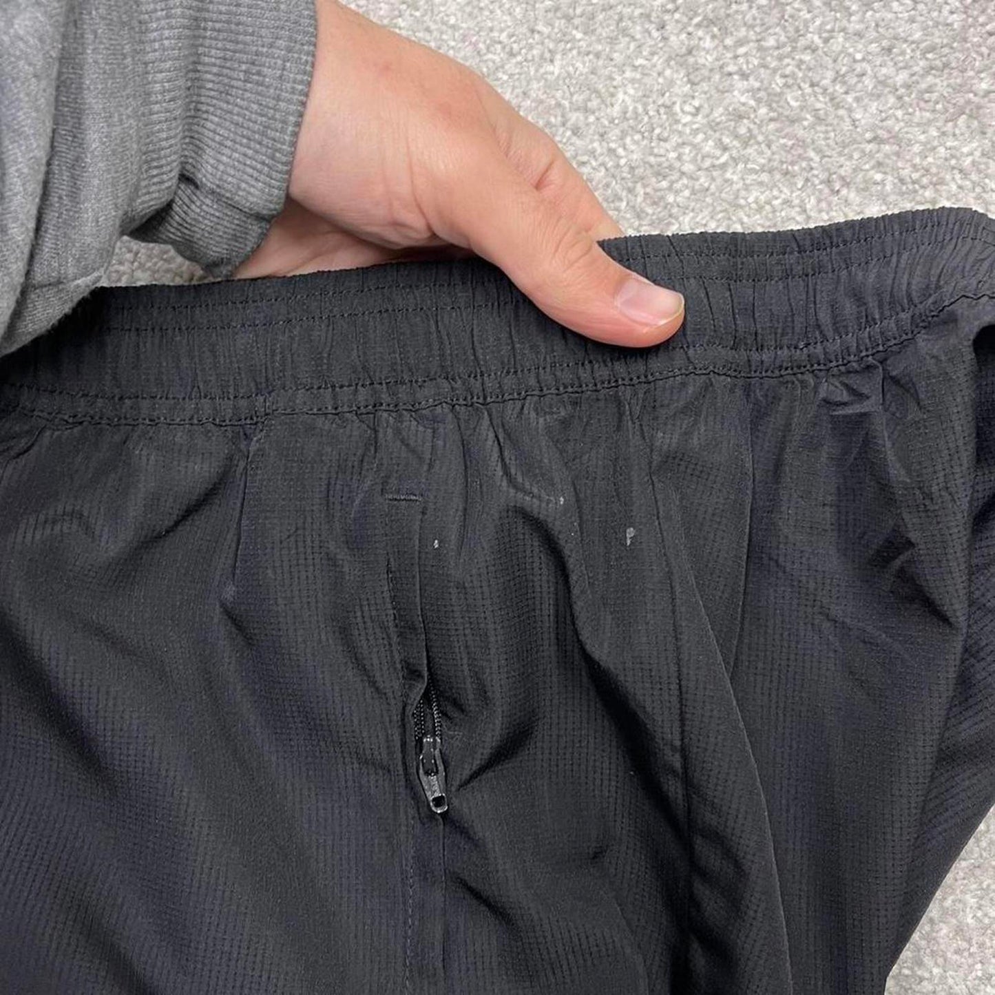 00s Adidas tracksuit bottoms black M 12-14 loose y2k style joggers embroidered track pants trackies
