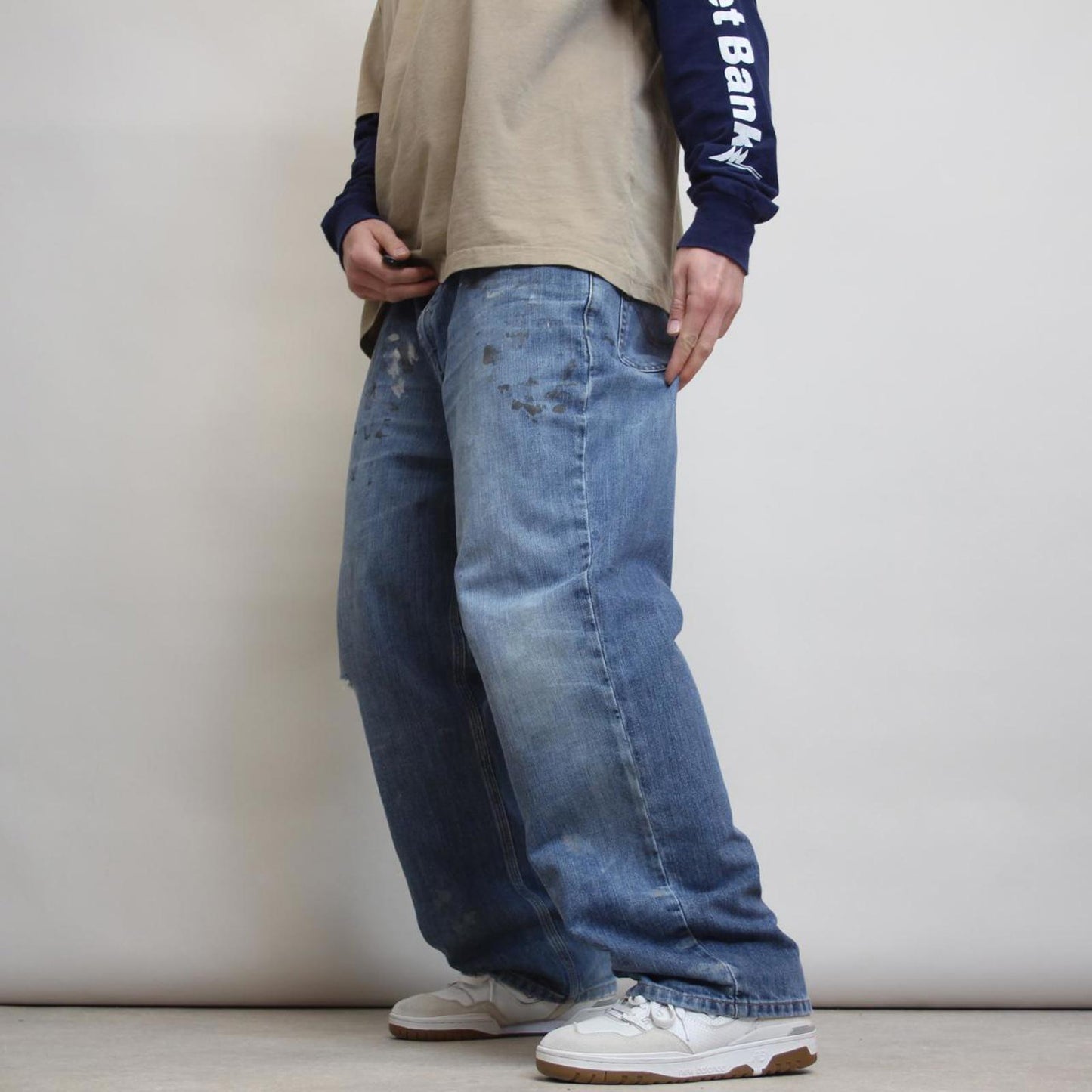 Carhartt jeans W40 L30 blue relaxed denim 90s style pants