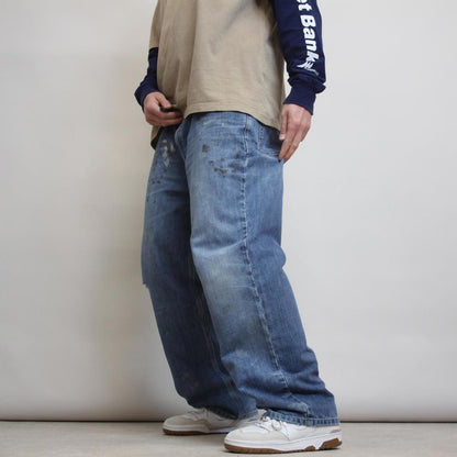 Carhartt jeans W40 L30 blue relaxed denim 90s style pants