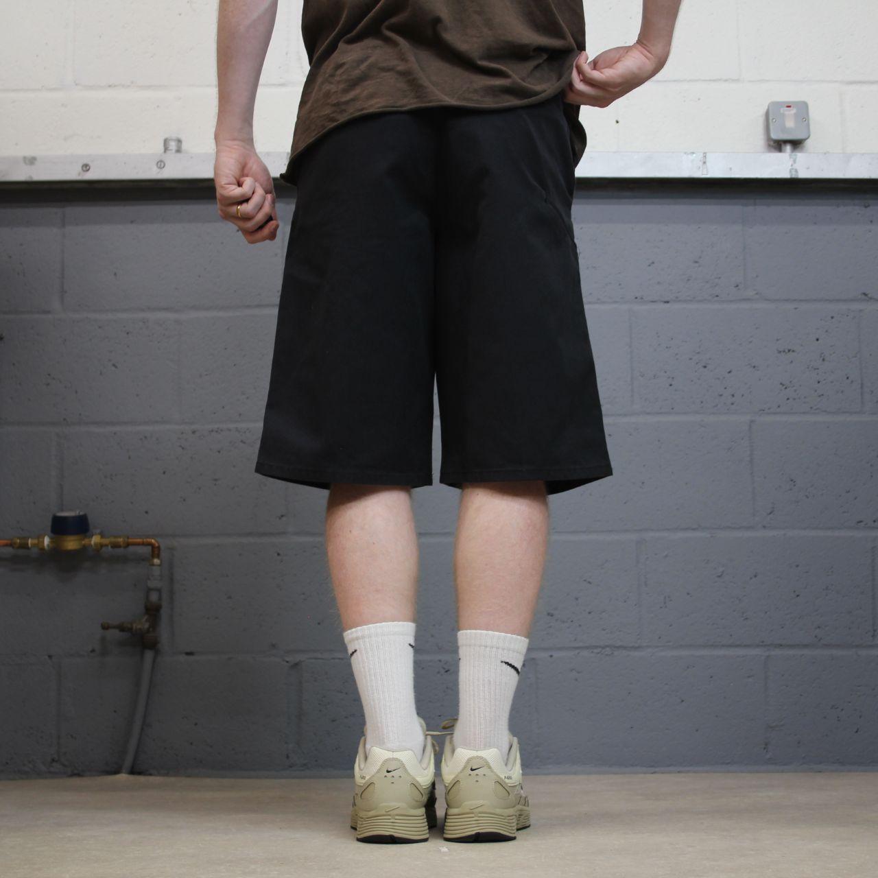 Dickies carpenter shorts long leg black Twill chino skater style shorts loose long leg
