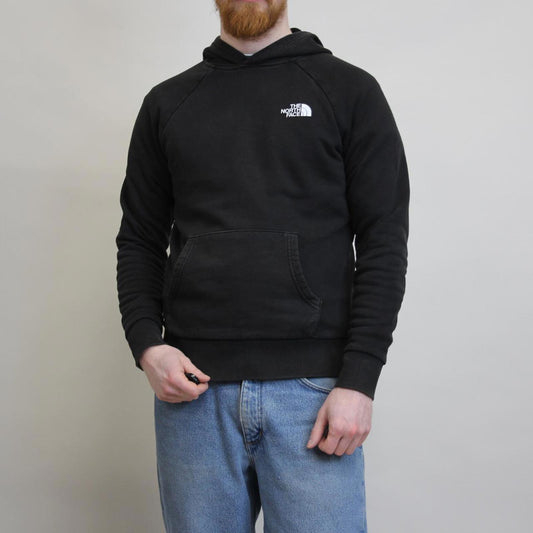 Black North Face hoodie S pullover jumper print tnf spellout design