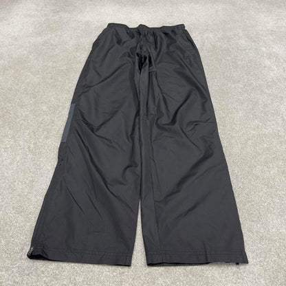00s baggy Starter tracksuit bottoms black small loose y2k style sportswear track pants gym wear