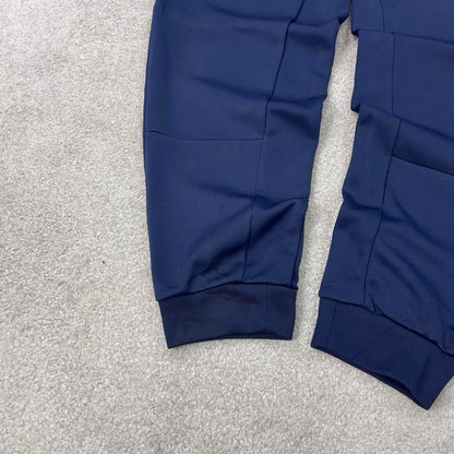 Blue Nike joggers Large y2k style sportswear track pants embroidered logo