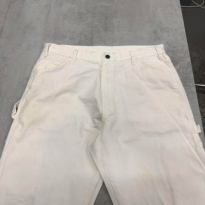 White Dickies carpenter pants W36L35