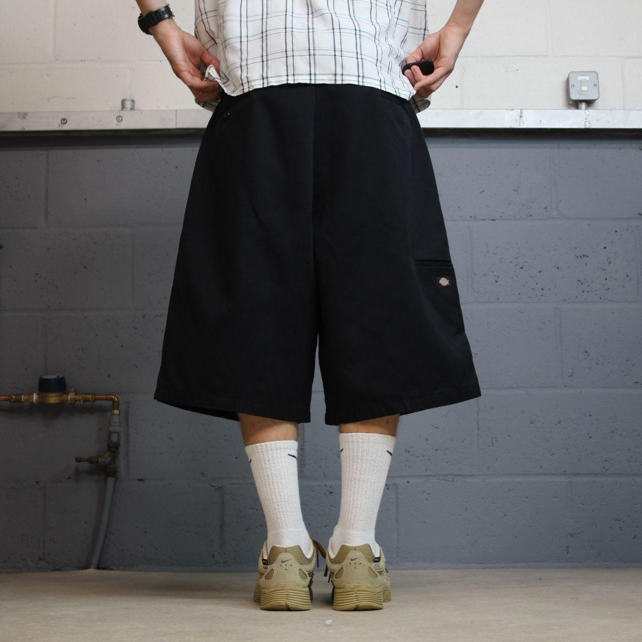 Dickies extra baggy shorts chino carpenter black Twill chino loose fit skater style cargo shorts