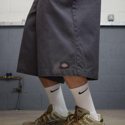 Dickies baggy chino shorts carpenter grey Chino style skater shorts long wide leg festival