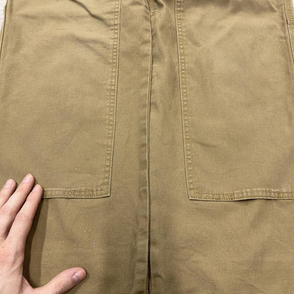 Y2K double knee carpenter jeans loose leg khaki Noble outfitters skater style work cargos