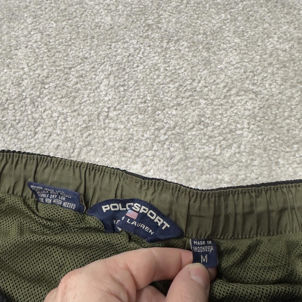 Y2K Polo Sport Ralph Lauren tracksuit bottoms black M