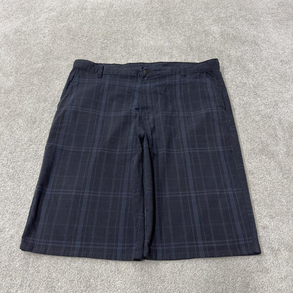 Dickies checkered chino shorts carpenter navy Chino skater / surf lightweight shorts loose festival