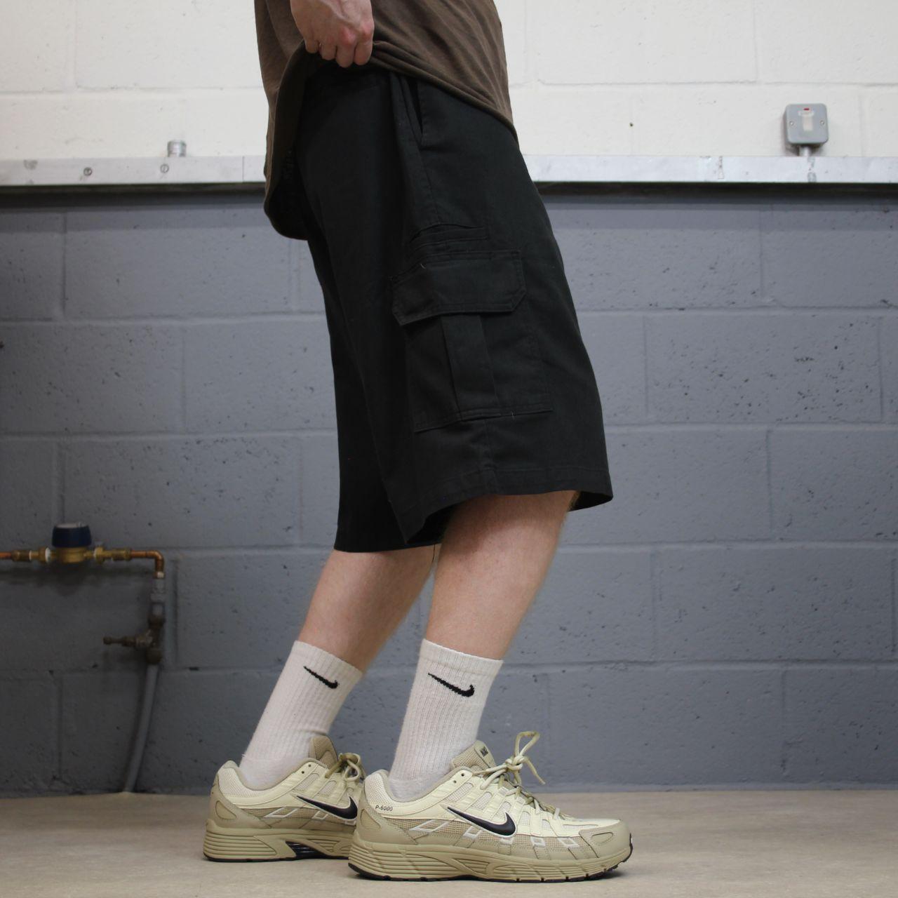 Dickies baggy cargo shorts relaxed black Twill chino skater style shorts loose leg