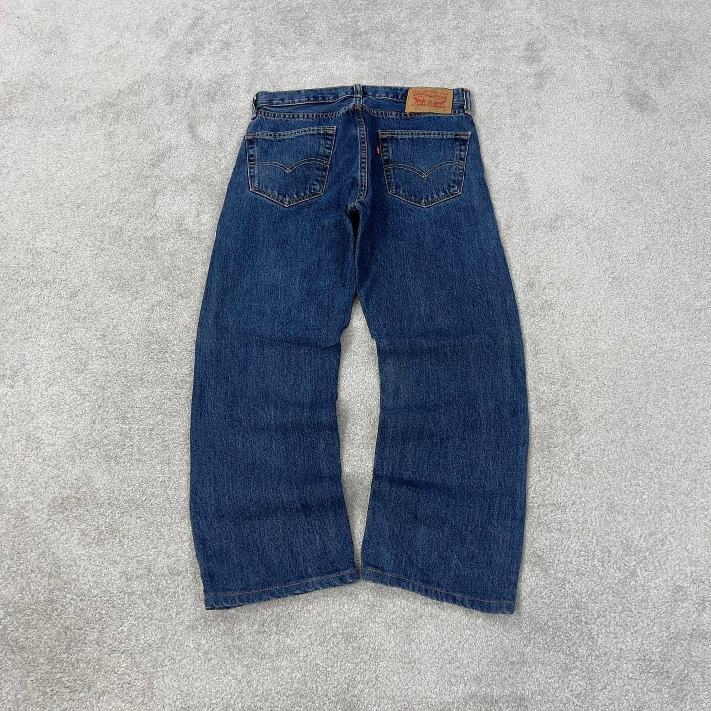 Blue Levis 505 jeans W30L25.5 y2k 90s style 5 pocket denim pants straight fit