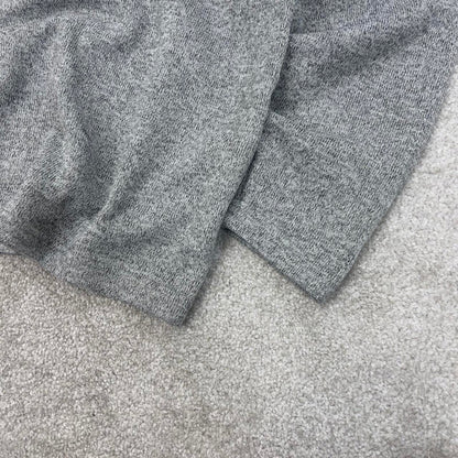 Grey Izod technical fleece Large 1/4 zip up pull over y2k autumn knit style
