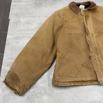 Vintage Carhartt traditional jacket Large boxy cropped workwear Detroit style