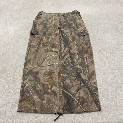 Realtree baggy camo cargo pants loose green Loose floaty leg camouflage hunting trousers