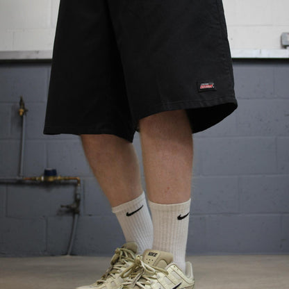 Dickies carpenter chino shorts long leg black Chino style skater shorts loose festival
