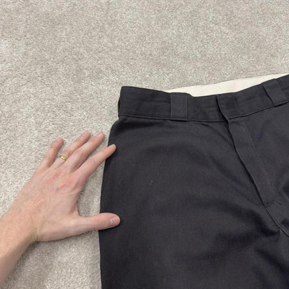 Dickies carpenter shorts black Twill chino skater style shorts loose leg