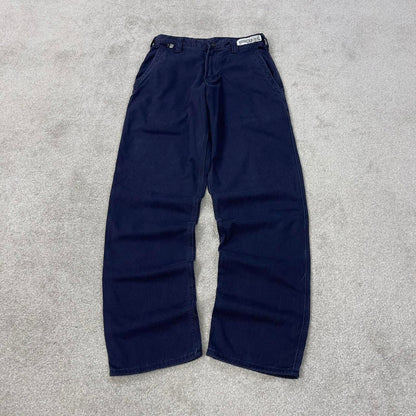 Carhartt FR pants W28 L32 loose navy 90s style skater pants
