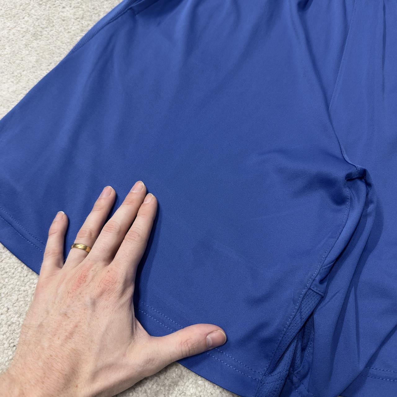 Nike sports shorts y2k loose blue Dri-Fit comfy floaty summer gym shorts