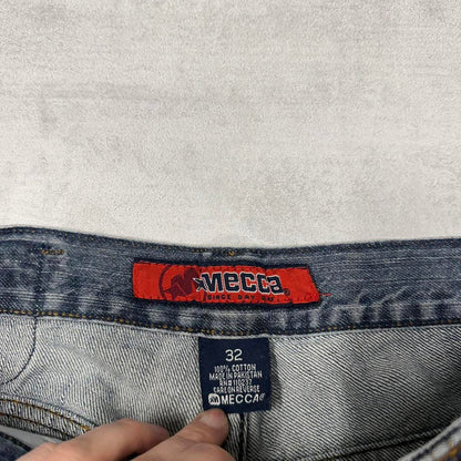 Mens Baggy Mecca Jean shorts W32