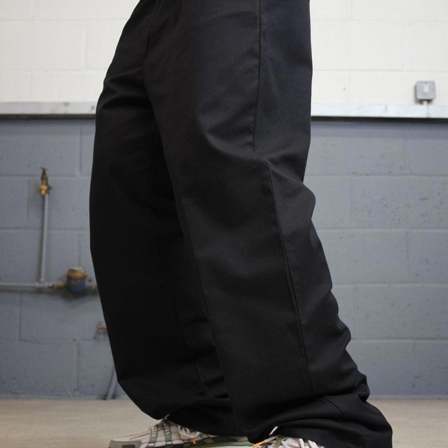 Baggy Dickies Carpenter pants W38 L32 black loose twill chino style skater pants