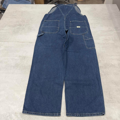 Vintage GAP dungarees W38L32 blue mens denim overalls