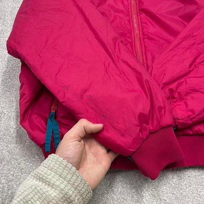00s reversible Columbia technical jacket L men's blue pink y2k style windbreaker autumn