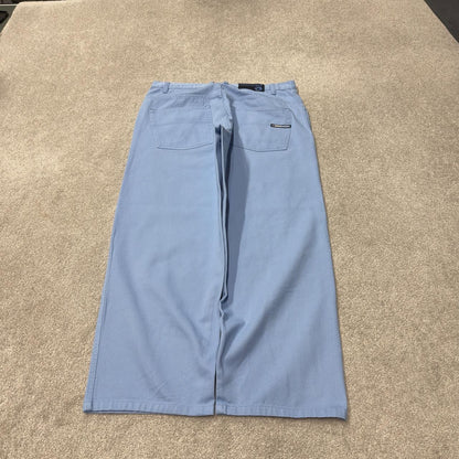 Southpole baggy jeans y2k W38L30 blue Wide leg 100% cotton thick denim skater style great oversized