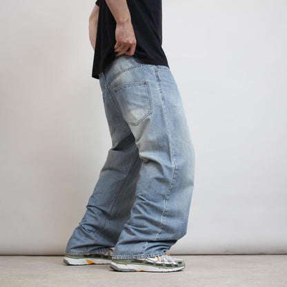 Baggy fit Ecko Unltd jeans blue W38 L32
