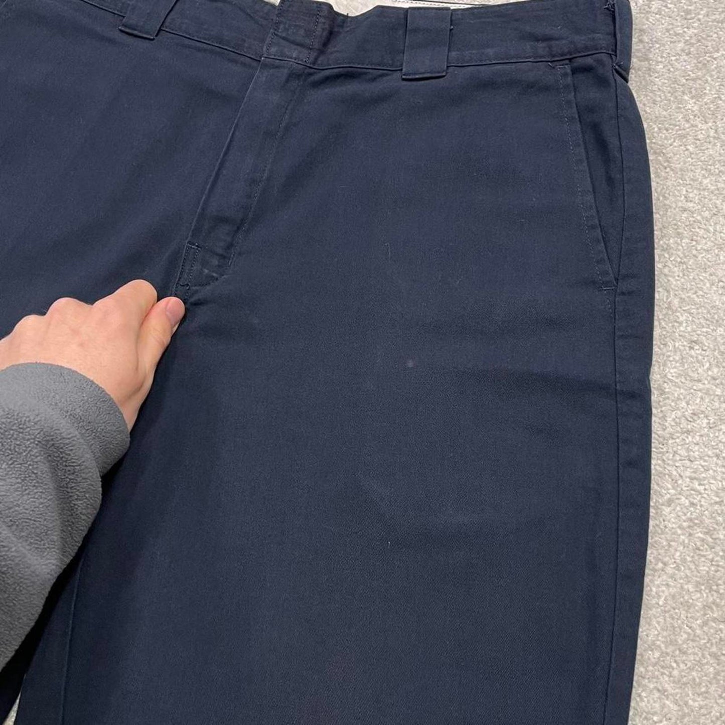 Y2k Dickies shorts skater style navy Loose leg chino summer festival shorts