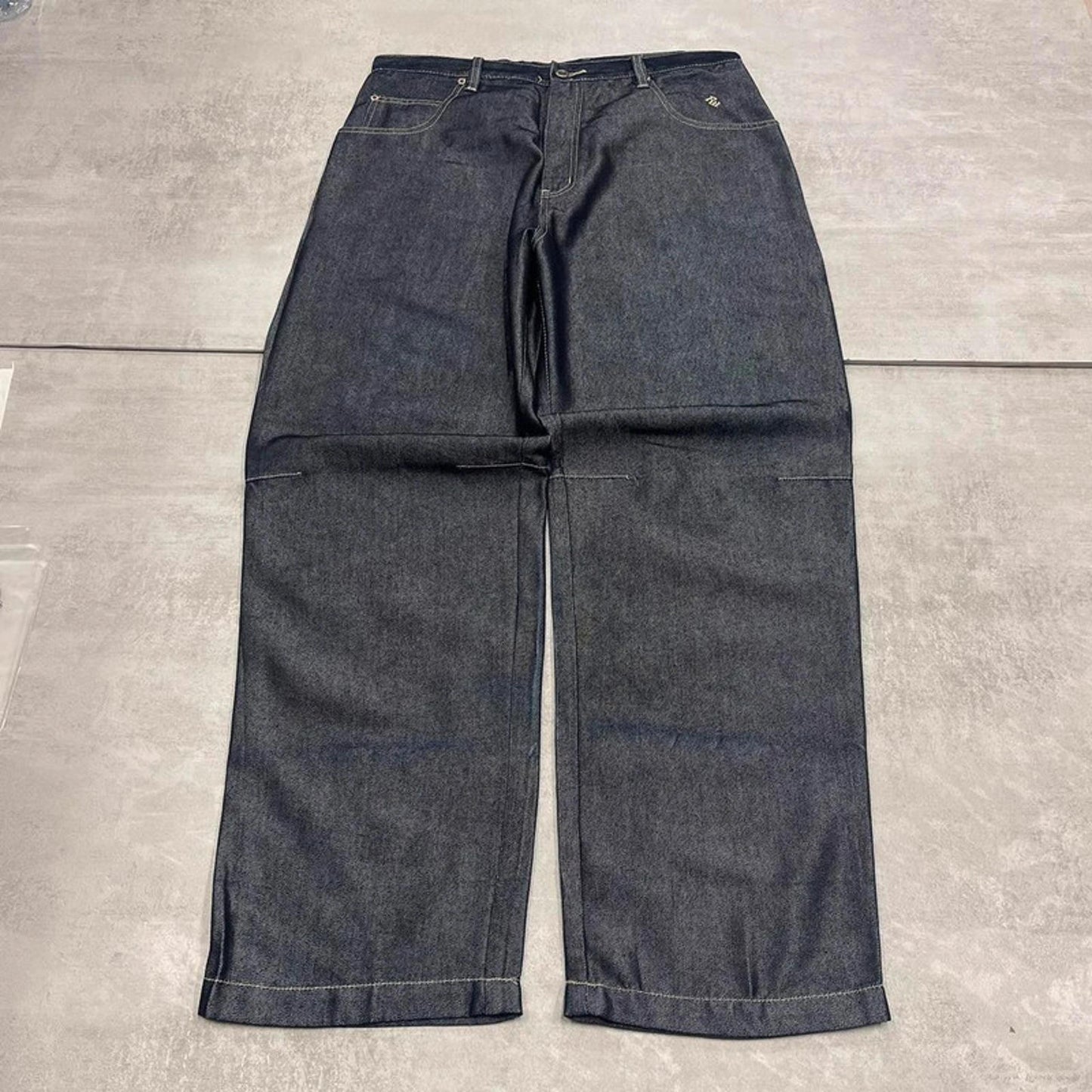 Rocawear baggy skate jeans W36L32 loose denim skater cargos embroidered logo