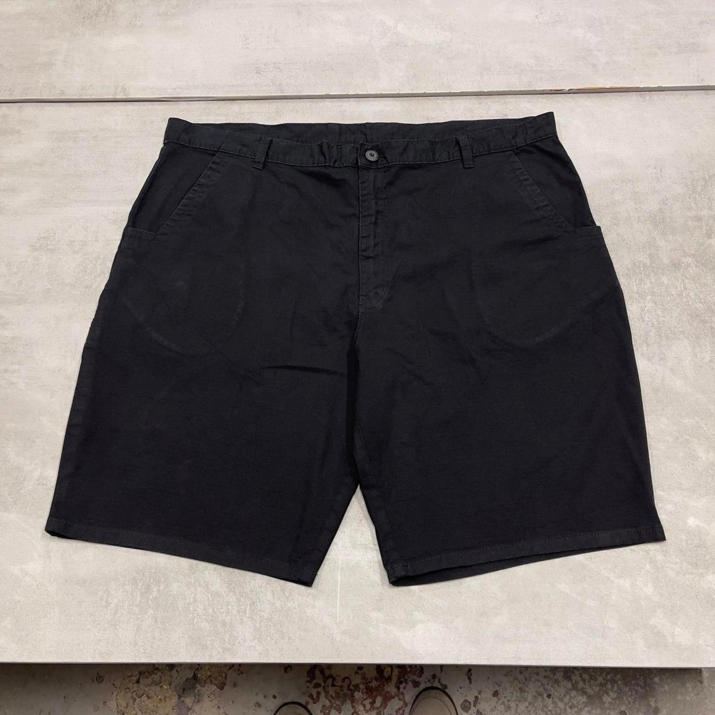 Baggy Black Dickies carpenter shorts W42