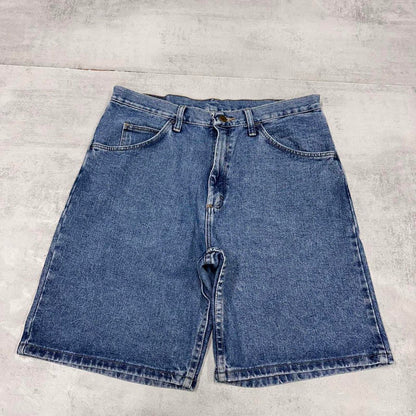 Blue Wrangler jorts W33