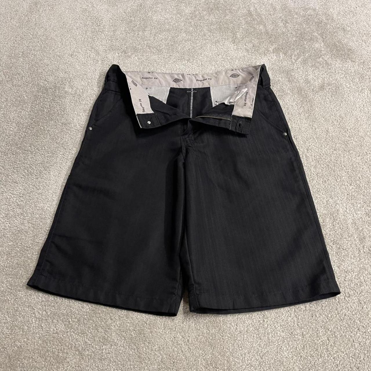 Dickies stripe chino shorts carpenter black Chino skater / surf shorts stripey baggy