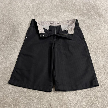 Dickies stripe chino shorts carpenter black Chino skater / surf shorts stripey baggy