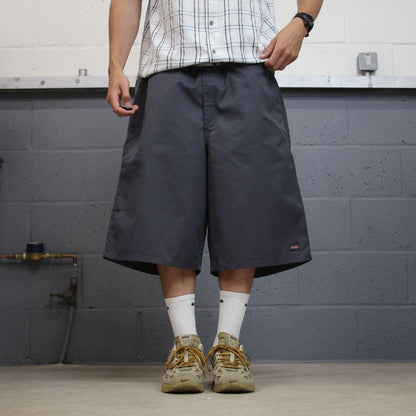 Dickies baggy chino shorts carpenter grey Chino style skater shorts long wide leg festival