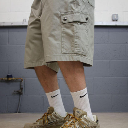 Carhartt baggy cargo shorts grey Relaxed fit skater style summer work shorts