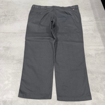 Dickies 874 Chino Pants W46 L30 Grey loose original fit chino style skate pants