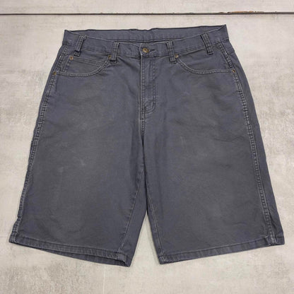 Mens Dickies carpenter shorts W34 canvas Y2K cargo skate style jorts
