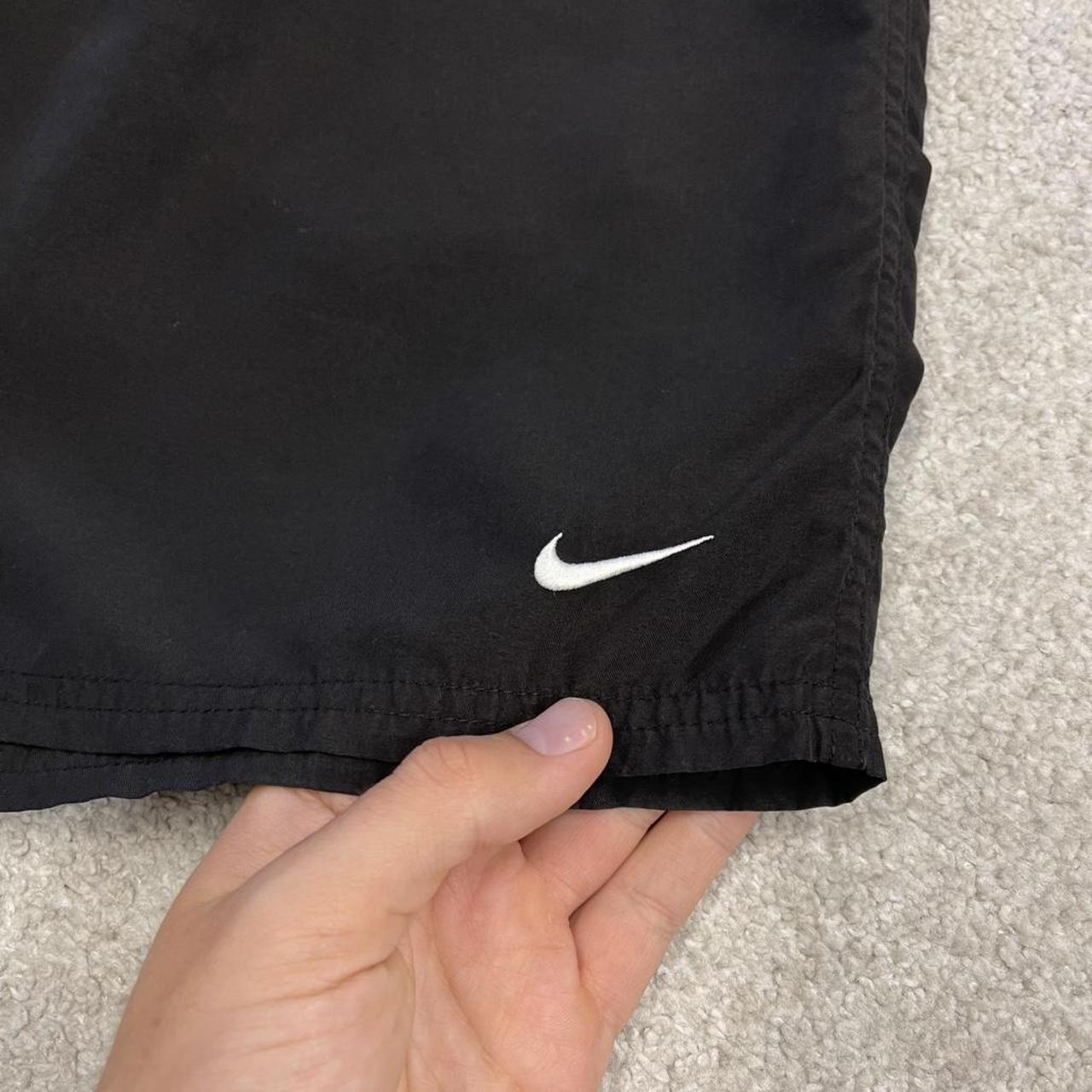 Nike swim shorts y2k beach shorts black Drawstring comfy loose floaty summer holiday