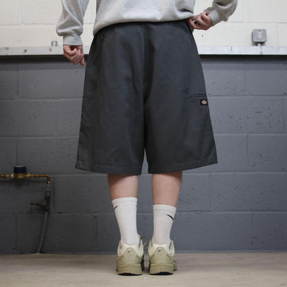 Dickies baggy Y2K carpenter shorts skater style grey Loose chino long leg style summer festival